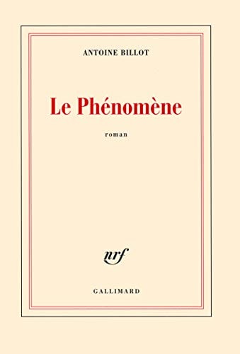 LE PHENOMENE, de Antoine Billot | portada del libro