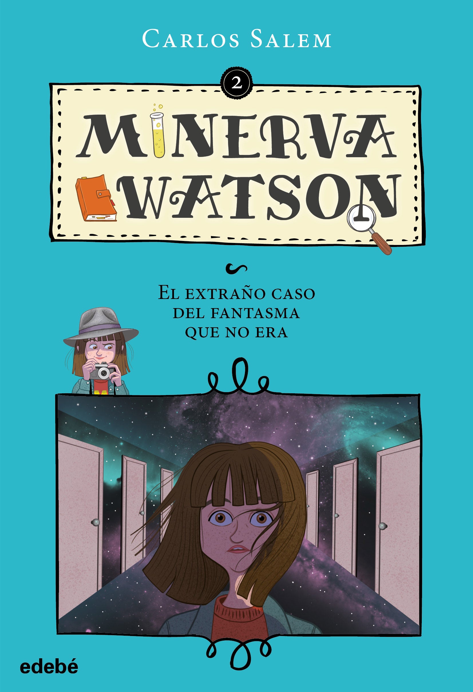 Minerva Watson 2: EL EXTRAÑO CASO DEL FANTASMA QUE NO ERA, de Salem Sola | portada del libro