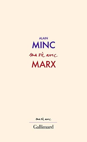 MA VIE AVEC MARX, de Alain Minc | portada del libro