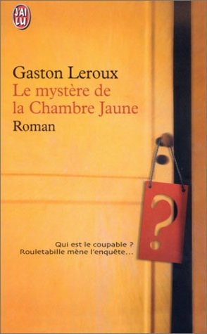 YSTERE DE LA CHAMBRE JAUNE, de Gaston Leroux | portada del libro