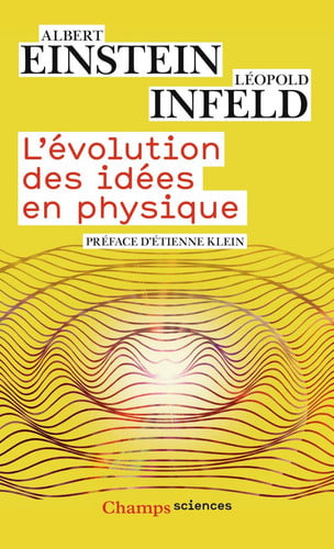 'EVOLUTION DES IDEES EN PHYSI, de EINSTEIN ALBERT | portada del libro