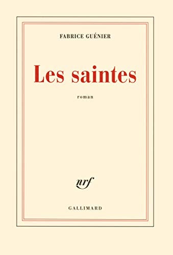 LES SAINTES, de Fabrice Guénier | portada del libro