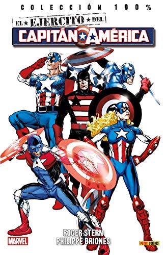 COLECCION 100% EL EJERCITO DEL CAPITAN AMERICA, de AA.VV. | portada del libro