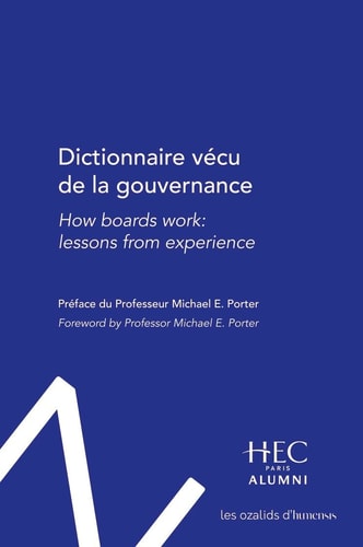 ICTIONNAIRE VECU DE LA GOUVERNANCE, de Hec Paris Alumni | portada del libro