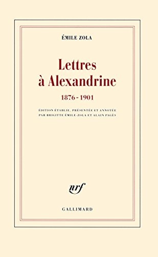 LETTRES A ALEXANDRINE, de Émile Zola | portada del libro