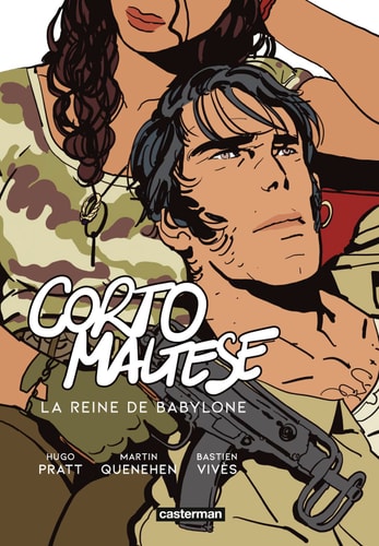 CORTO MALTESE - LA REINE DE BABYLONE, de MARTIN QUENEHEN | portada del libro