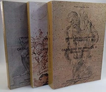 CATALOGOS DIBUJOS. MUSEO DE VALENCIA, de Espinos Díaz | portada del libro