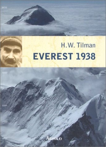 EVEREST, 1938, de Harold William Tilman | portada del libro
