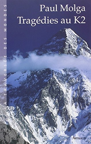 TRAGEDIES AU K2, de Paul Molga | portada del libro