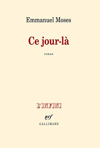 CE JOUR-LA, de Emmanuel Moses | portada del libro