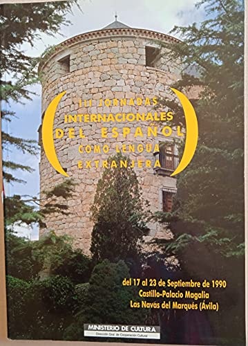 Actas III Jornadas de Español Lengua Extranjera, de Jornadas de Español Lengua Extranjera | portada del libro