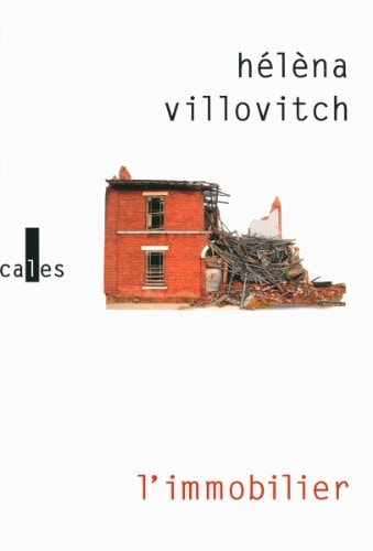 IMMOBILIER, de Hélèna Villovitch | portada del libro