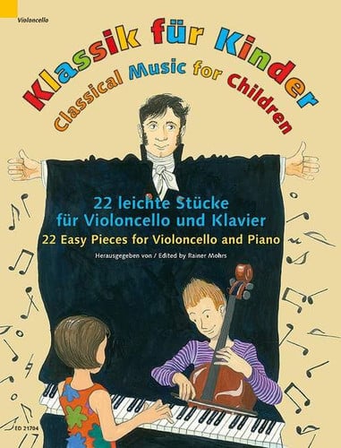 KLASSIK FR KINDER VIOLONCELLO UND KLAVIER | portada del libro