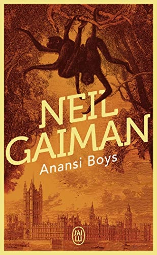 NANSI BOYS, de Neil Gaiman | portada del libro