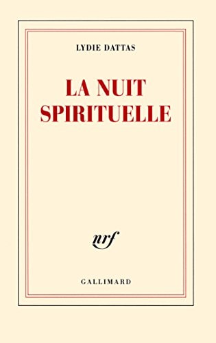 LA NUIT SPIRITUELLE, de Lydie Dattas | portada del libro