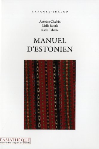 MANUEL D'ESTONIEN + 1CD MP3, de Antoine Chalvin | portada del libro