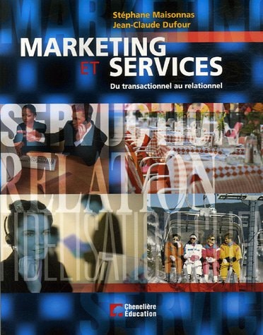 MARKETING ET SERVICES, de Jean-Claude Dufour | portada del libro