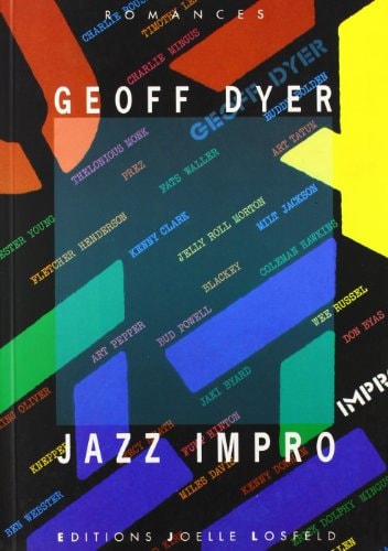 JAZZ IMPRO, de Geoff Dyer | portada del libro