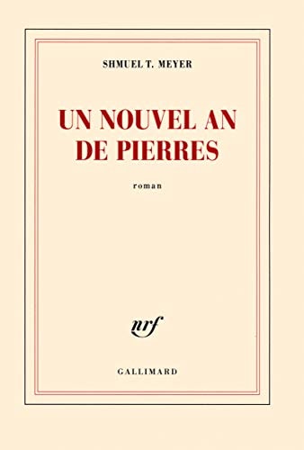 UN NOUVEL AN DE PIERRES, de Shmuel T. Meyer | portada del libro