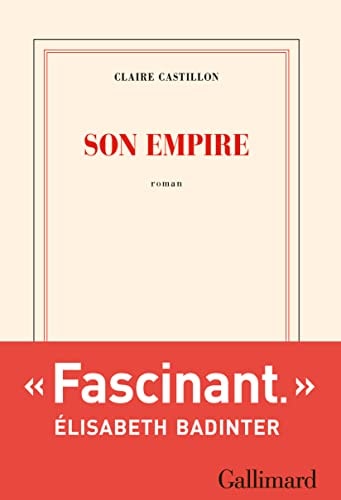 SON EMPIRE, de Claire Castillon | portada del libro