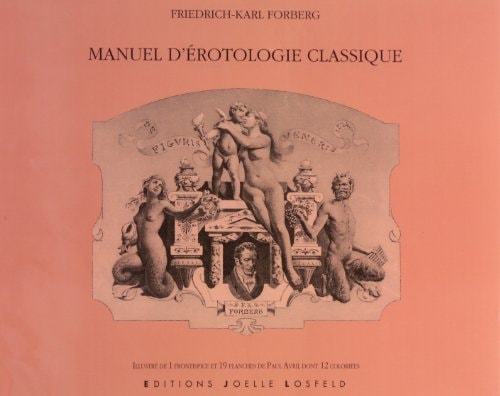 MANUEL D EROTOLOGIE CLAS, de Friedrich Karl Forberg | portada del libro
