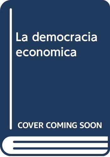 La democracia económica, de Divar Garteiz-Arruecoa | portada del libro