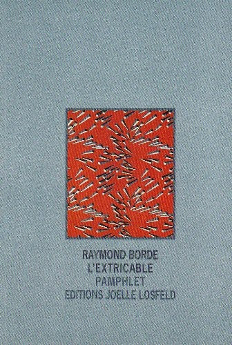EXTRICABLE, de Raymond Borde | portada del libro