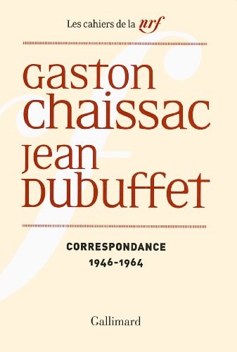 CORRESPONDANCE 1946 1964, de Gaston Chaissac | portada del libro