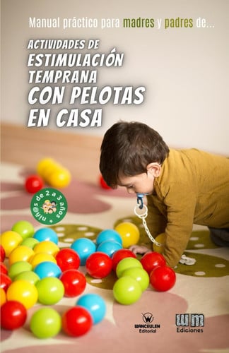 ACTIVIDADES DE ESTIMULACION TEMPRANA CON PELOTAS EN CASA 2-3, de CRESPO GARCIA | portada del libro