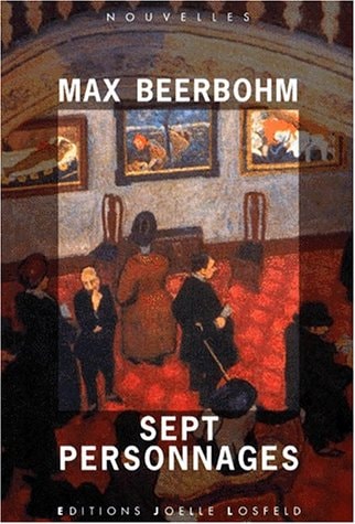 SEPT PERSONNAGES, de Max Beerbohm | portada del libro