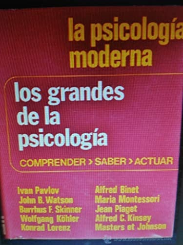 GRANDES DE LA PSICOLOGIA, LOS, de varios | portada del libro
