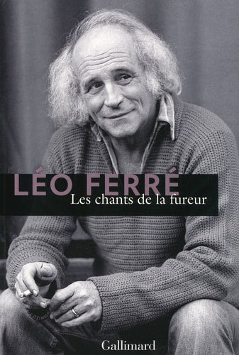 LES CHANTS DE LA FUREUR, de Léo Ferré | portada del libro