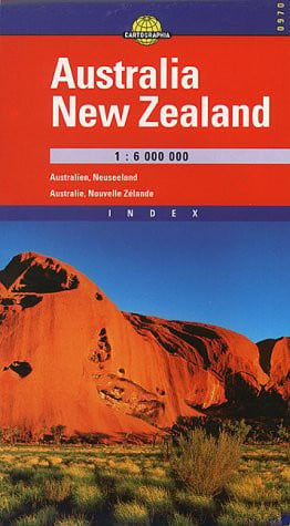 MAPA CARTOGRAFIA AUSTRALIA/NUEVA ZELANDA, de SIN AUTOR | portada del libro