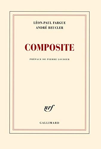 COMPOSITE, de Léon-Paul Fargue | portada del libro