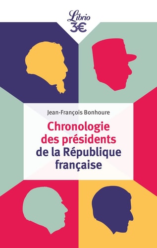 HRONOLOGIE DES PRESIDENTS DE, de Jean-François Bonhoure | portada del libro