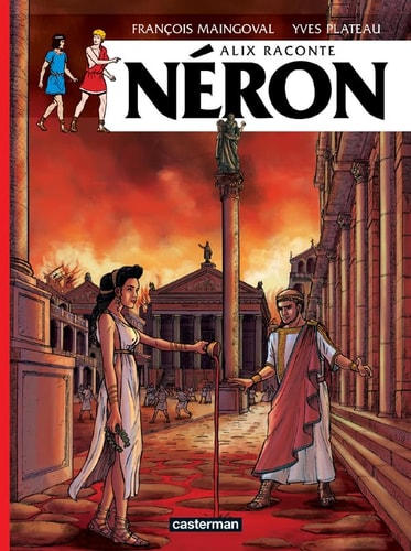 ALIX RACONTE NERON, de François Maingoval | portada del libro
