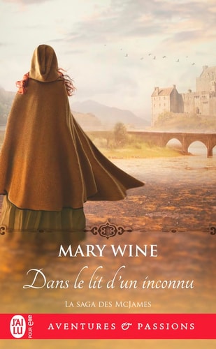 ANS LE LIT D UN INCONNU, de Mary Wine | portada del libro