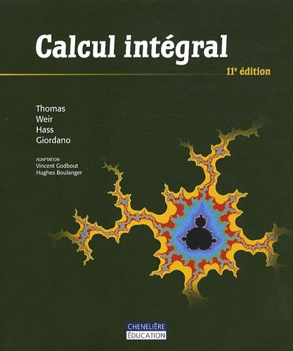 CALCUL INTEGRAL, de George Brinton Thomas | portada del libro
