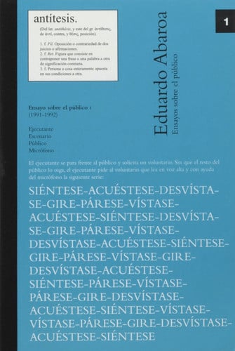 ENSAYOS SOBRE EL PUBLICO | portada del libro