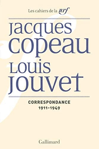 CORRESPONDANCE 1911-1949, de Jacques Copeau | portada del libro