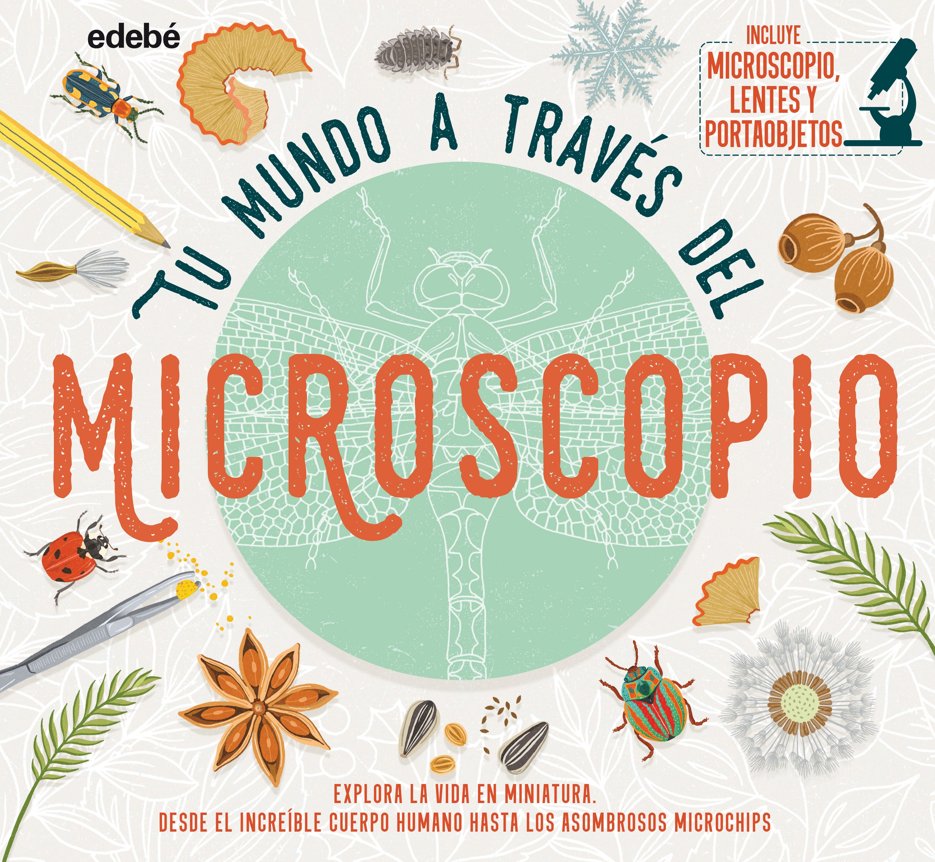 TU MUNDO A TRAVÉS DEL MICROSCOPIO, de Jackson | portada del libro