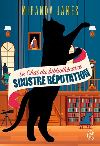 E CHAT DU BIBLIOTHECAIRE T4, de Miranda James | portada del libro