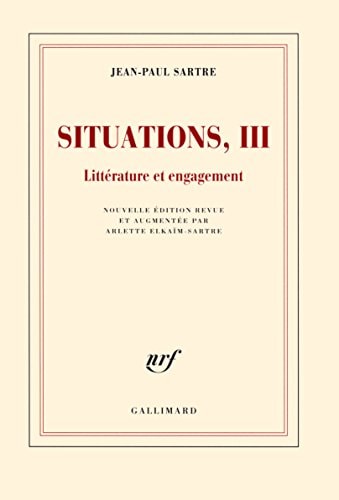 SITUATIONS T3, de Jean-Paul Sartre | portada del libro
