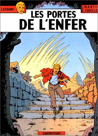LEFRANC -5- LES PORTES DE L'ENFER, de Jacques Martin | portada del libro
