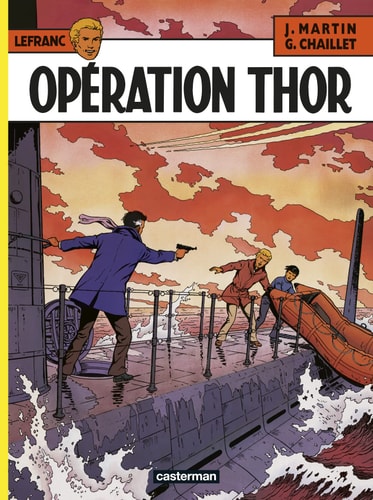 LEFRANC -6- OPERATION THOR, de Jacques Martin | portada del libro