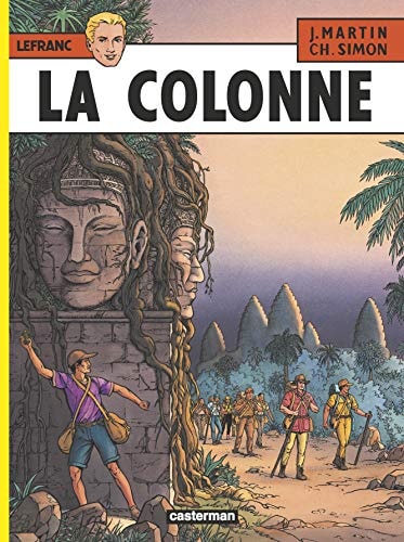 LEFRANC -14- LA COLONNE, de Christophe Simon | portada del libro
