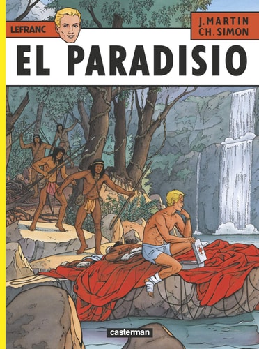 LEFRANC -15- EL PARADISIO, de Jacques Martin | portada del libro