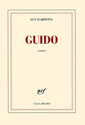 GUIDO, de Guy Scarpetta | portada del libro
