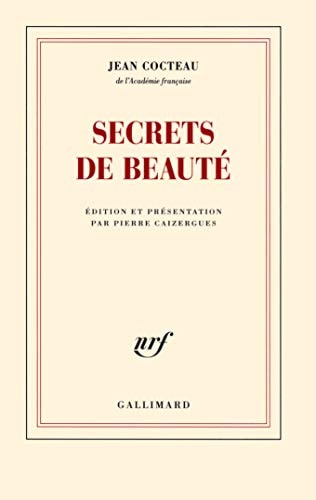SECRETS DE BEAUTE, de Jean Cocteau | portada del libro