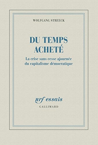 DU TEMPS ACHETE, de Wolfgang Streeck | portada del libro